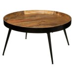 Atmosphera - table basse siwan d70cm cr�ateur d'int�rieur