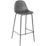 Atmosphera - tabouret de bar vintage vladi gris