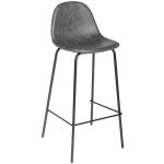 Atmosphera - tabouret de bar vintage vladi gris