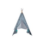 Tipi enfant dcoratif argent h160 atmosphera
