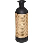 Vase en mtal noir 'houria' avec canne en dcoration, hauteur 60, 5 cm ? atmosphera crateur d'intrieur ...