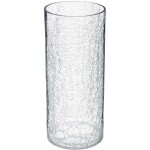 Vase cylindre verre craquel h30cm atmosphera crateur d'intrieur