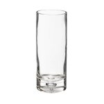 Vase cylindrique en verre 'bubble' 23cm transparent Vase cylindrique en verre 'bubble' 23cm transparent