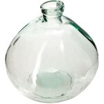 Vase dame jeanne transparent d33cm atmosphera cr�ateur d'int�rieur