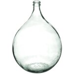 Atmosphera - vase dame jeanne en verre recycl transparent, hauteur 56 cm ? cration d'intrieur