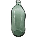 Vase dame jeanne en verre recycl de couleur khaki, hauteur 51 cm ? cration d'intrieur atmosphera