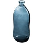 Atmosphera - vase uly en verre recycl bleu orage h73cm crateur d'intrieur