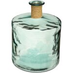 Vase paule en verre recycl transparent h 45 cm - atmosphera