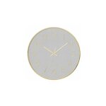 Horloge murale - d 30, 5 cm - 3d gold - gris - livraison gratuite