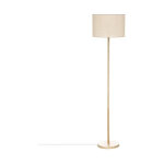 Atmosphera ? lampadaire en bois de pin 149cm ? abat - jour en paille beige ? douille e27 ? pour salon ...