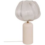 Atmosphera - lampe  poser champignon secteur phylas beige h45, 5cm crateur d'intrieur