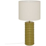 Atmosphera - lampe  poser champignon secteur vinus vert kaki h69cm crateur d'intrieur