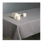 Nappe anti - t�che gris 150x300cm atmosphera cr�ateur d'int�rieur