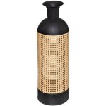 Vase en métal noir 'houria' avec canne en décoration, hauteur 60, 5 cm ? atmosphera créateur d'intérieur ... Vase en métal noir 'houria' avec canne en décoration, hauteur 60, 5 cm ? atmosphera créateur d'intérieur ...
