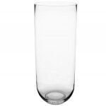 Atmosphera - vase cylindrique 'bomb�' 50cm transparent