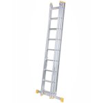 Monmobilierdesign - atra echelle transformable en aluminium 3 plans 9 marches