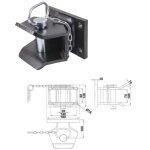 Attelage fixe homologué 64046 cermag 6000 kg charge verticale 500 kg Attelage fixe homologué 64046 cermag 6000 kg charge verticale 500 kg