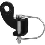 Attelage de remorque de v�lo en acier inoxydable, coupleur d'attelage de 12. 2mm