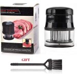 Attendrisseur de viande, attendrisseur  viande en acier inoxydable  56 picots pour attendrir le steak, ...