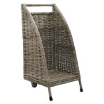 Chariot  bches en poelet gris