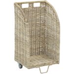 Aubry gaspard - chariot  bches en poelet gris moyen modle