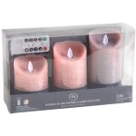Aubry gaspard - coffret 3 bougies à led parfumées avec télécommande pamplemousse Aubry gaspard - coffret 3 bougies à led parfumées avec télécommande pamplemousse