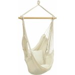 Fauteuil hamac en coton et cordes �cru