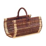 Aubry gaspard - panier  bches en osier brut et corc