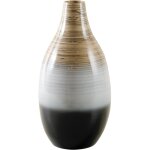 Vase bambou laqu