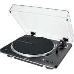 Audio - technica at - lp70xbt tourne - disque entran par courroie noir, argent compltement automatique ...