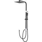 Auralum colonne de douche noir syst�me de douche sans mitigeur ensemble de douche avec douchette � main ...