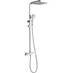Ensemble de douche thermostatique tte de douche ultra - mince de 10 pouces colonne de douche showerpipe ...
