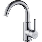Auralum - mitigeur robinet de lavabo pivotant 360� � robinetterie design courb� classique pour salle ...