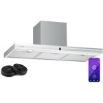 Klarstein - auriana hotte murale - 90cm hotte aspirante, débit 700 m³ / h, a + Énergie, Éclairage led ... Klarstein - auriana hotte murale - 90cm hotte aspirante, débit 700 m³ / h, a + Énergie, Éclairage led ...