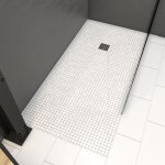 Aurlane - rehausse pour bac receveur de douche � carreler 90x160 cm recoupable sur mesure