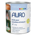 Auro - huile pour tomettes et briques n�114 pot de 0. 75l