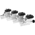 Autobest ? lot de 4 adaptateurs jantes moto ? acier avec rev�tement pvc anti - rayure ? installation ...