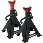 Autobest ? chandelles voiture � cr�maill�re x 2 ? charge 6t ? lev�e 382 � 600 mm ? goupille de s�curit� ...