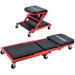 Autobest - chariot de garagiste et si�ge m�canicien 2 en 1