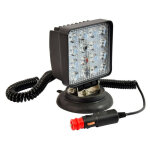 Autobest - projecteur de travail led carr� 48w aiment� 12v - 24v - allume cigares