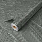 Autocollants pour meubles en marbre 80 cm x 500 cm, papier peint autocollant blanc cass, film autocollant ...