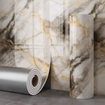 Autocollants muraux d�coratifs, imitation marbre, autocollants pour dalles de plafond, papier peint autocollan ...