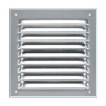 Grille alu anodis persienne en appli. mousti. 150x150 sachet - autogyre