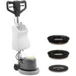 Autolaveuse auto laveuse machine entretien sol professionnelle 33 cm argent
