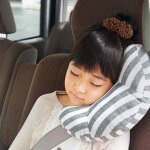 Automobile pour enfants coussin, voiture adaptateur enfant coussin oreiller, coussin de nuque repose ...