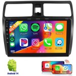 Autoradio 10 pouces pour suzuki swift iii 2005 - 2010 android 14 gps carplay navi bt - 4 + 64g