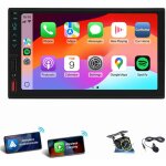 Autoradio 2 din 7 sans fil apple carplay android auto am fm rds bluetooth usb - c 7 pouces cam mic Autoradio 2 din 7 sans fil apple carplay android auto am fm rds bluetooth usb - c 7 pouces cam mic