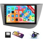 Autoradio 32 / 64 go pour seat leon 1p1 (2005 - 2012) android 15, carplay, gps, bluetooth, rds - 1 + ...