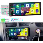 Autoradio 7'' android14 apple carplay 1 din gps nav android auto rds avec �cran - 2 + 32g