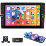 Autoradio 9  carplay 2 din android 15 32 / 64g avec �cran tactile gps navi rds fm bluetooth wifi - 2 ...